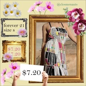 forever 21 small strapless dress